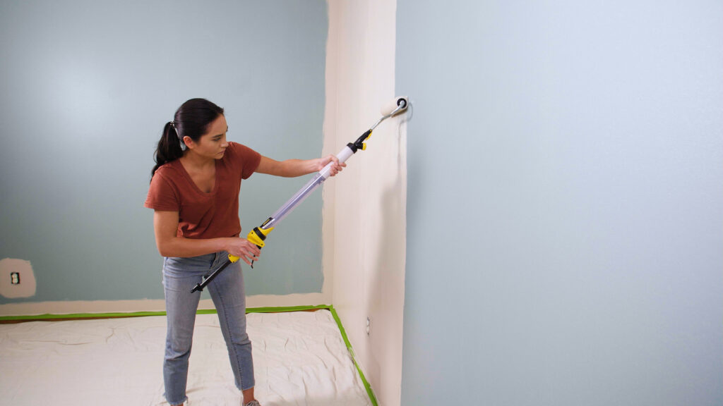 2021 WAGNER PAINTSTICK EZ ROLLER HOW TO PAINT WALLS WITH A ROLLER FINAL.00 00 08 19.Still013